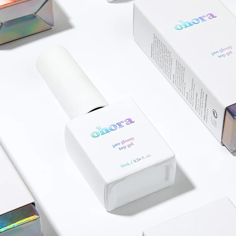 OHORA Pro Glossy Top Gel fedő körömlakk a tündöklő fényért 10 ml