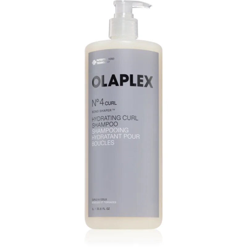Olaplex N°4 Bond Sharper Hydrating Curl Shampoo hidratáló sampon göndör hajra 1000 ml