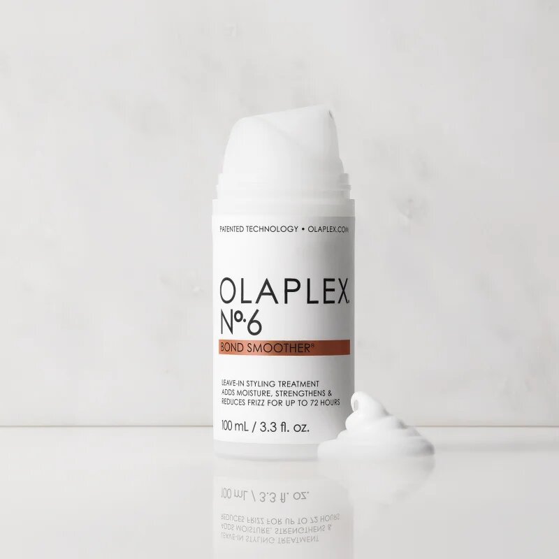 Olaplex N°6 Bond Smoother hidratáló formázó krém töredezés ellen pumpás 100 ml