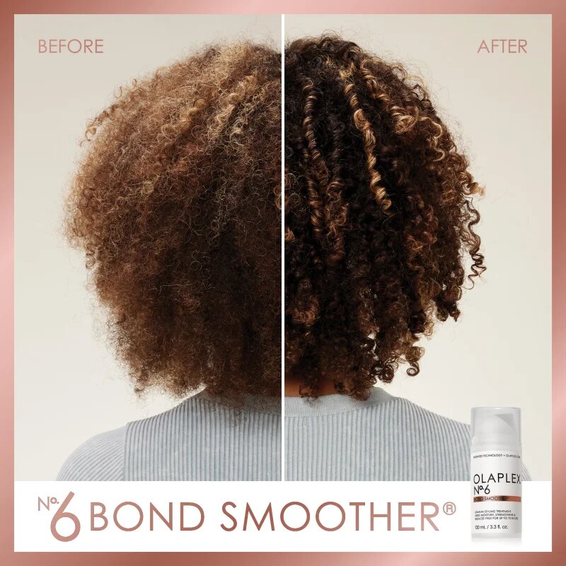 Olaplex N°6 Bond Smoother hidratáló formázó krém töredezés ellen pumpás 100 ml