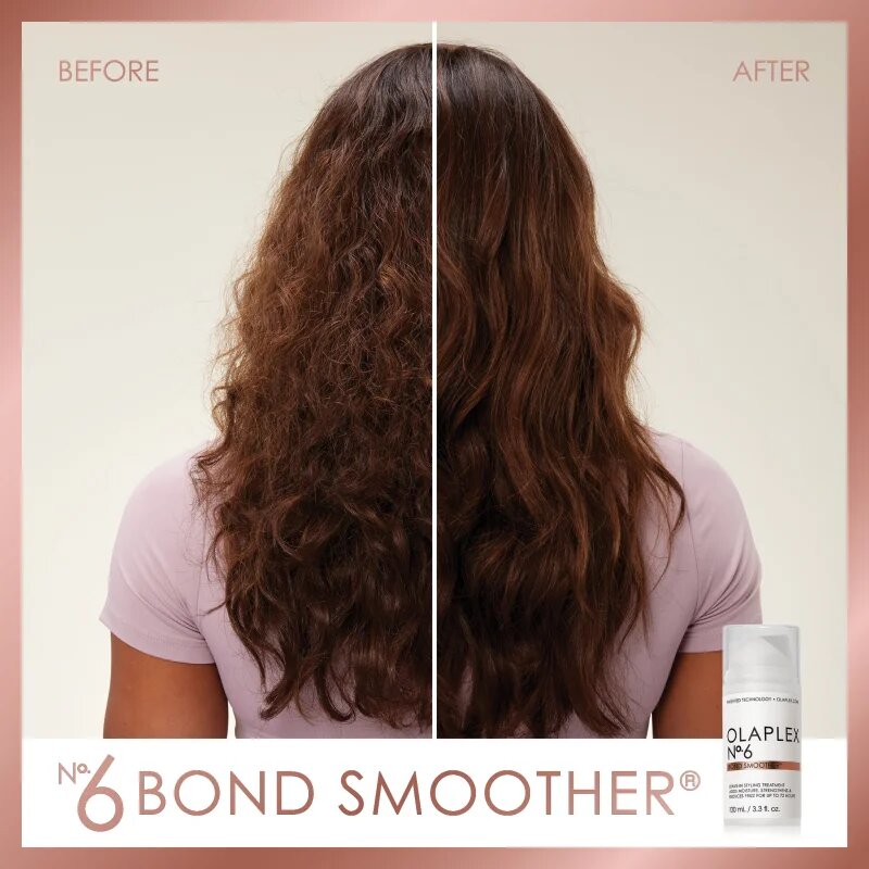 Olaplex N°6 Bond Smoother hidratáló formázó krém töredezés ellen pumpás 100 ml