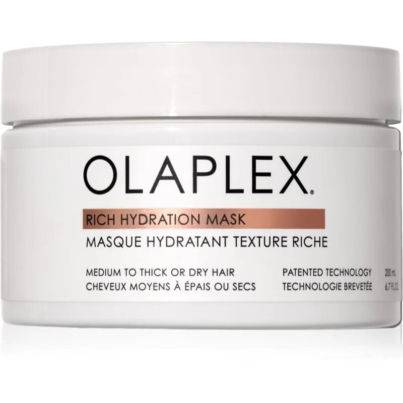 Olaplex Rich Hydration Mask mélyhidratáló maszk hajra 200 ml