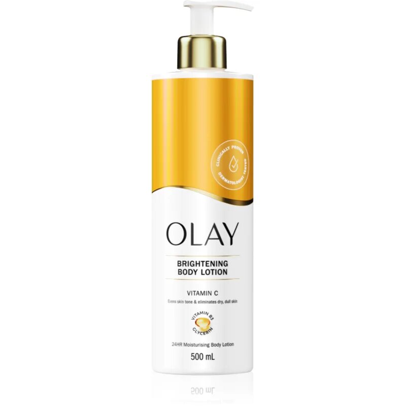 Olay Vitamin C Brightening Body Lotion hidratáló testápoló tej revitalizáló hatású 500 ml