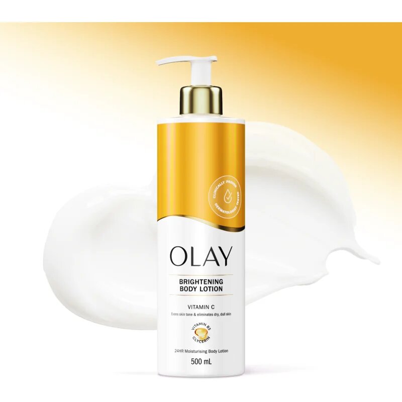 Olay Vitamin C Brightening Body Lotion hidratáló testápoló tej revitalizáló hatású 500 ml