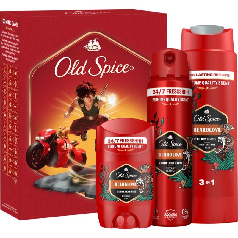 Old Spice Bearglove Anime ajándékszett