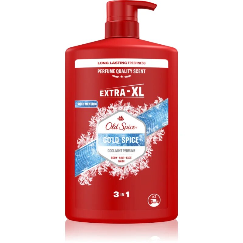 Old Spice C tusfürdő gél 3 az 1-ben uraknak 1000 ml