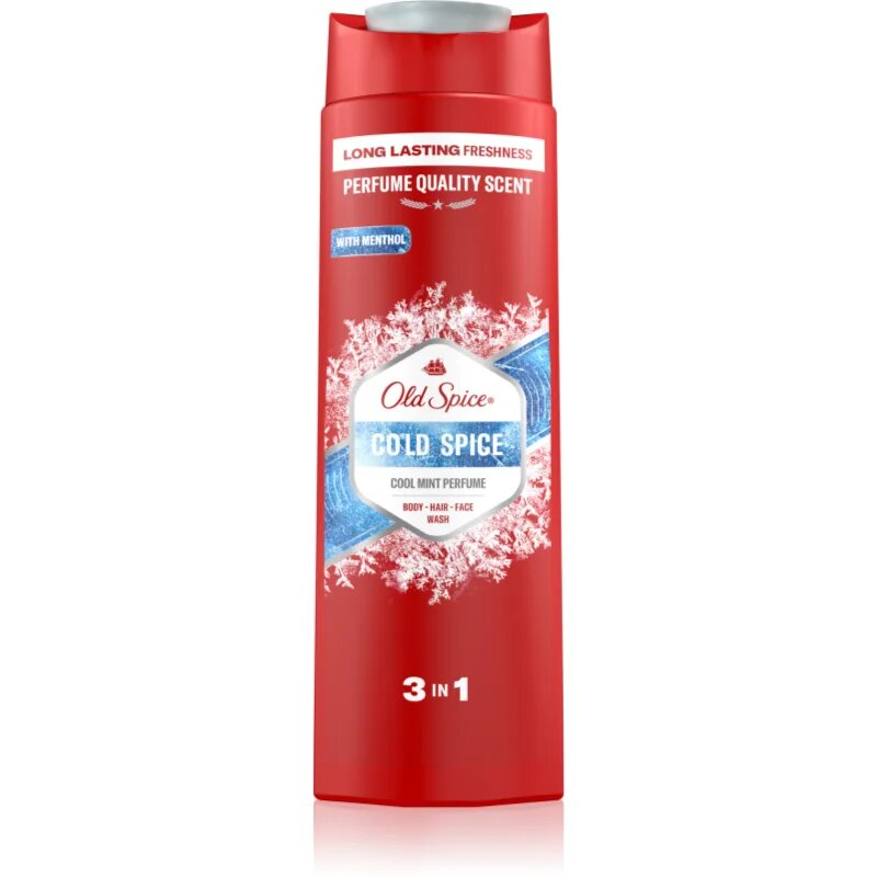Old Spice C tusfürdő gél 3 az 1-ben uraknak 400 ml