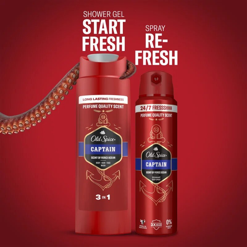 Old Spice Captain Gentleman Set ajándékszett uraknak