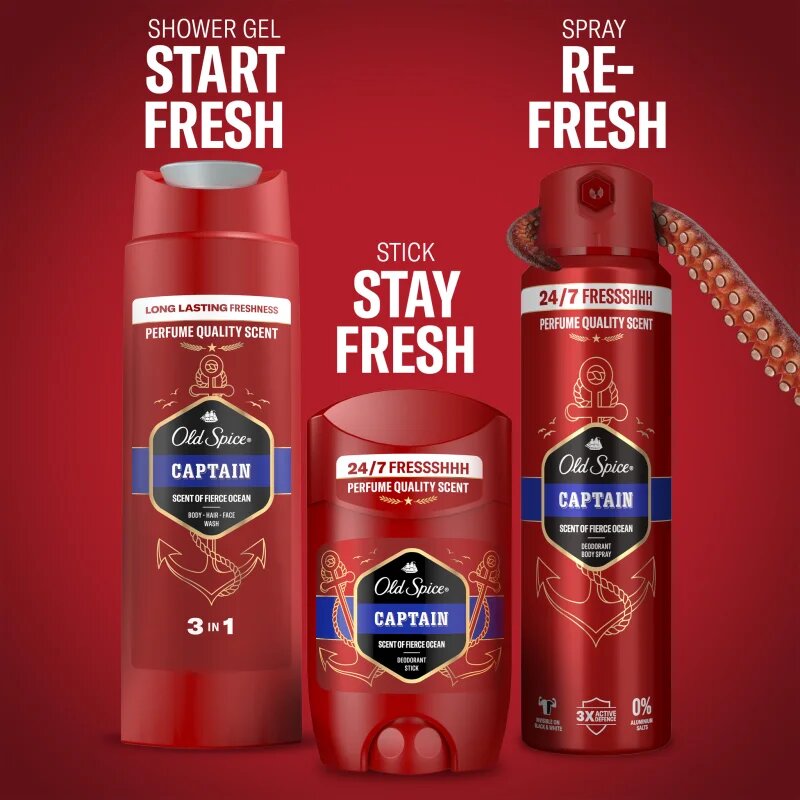 Old Spice Captain Gift Set ajándékszett uraknak