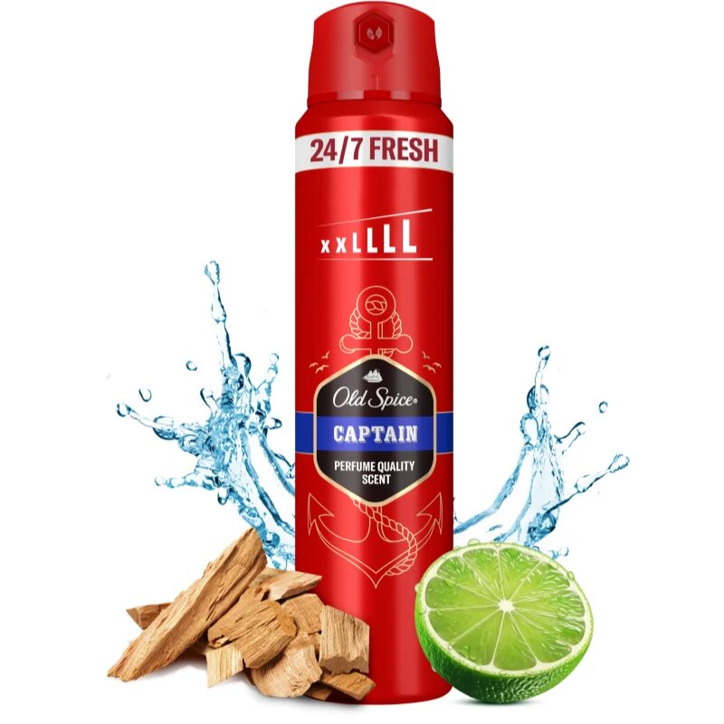 Old Spice Captain spray dezodor 250 ml