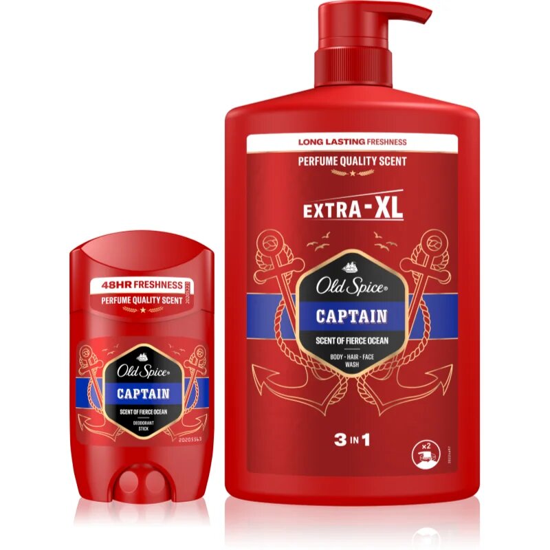 Old Spice Captain szett testre