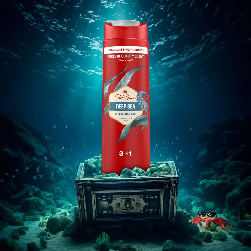Old Spice Deep Sea tusfürdő gél uraknak 400 ml