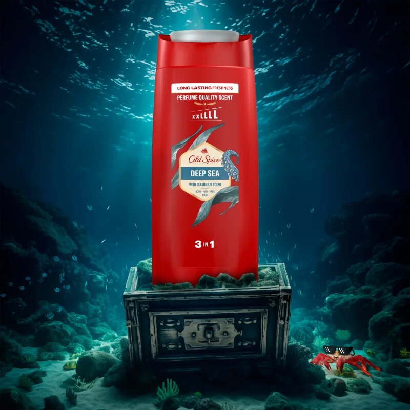 Old Spice Deep Sea tusfürdő gél uraknak 675 ml