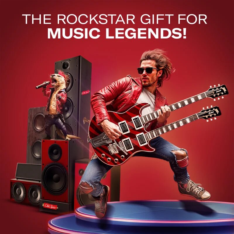 Old Spice Epic Legend Rockstar ajándékszett uraknak