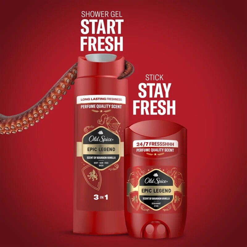 Old Spice Epic Legend Rockstar ajándékszett uraknak