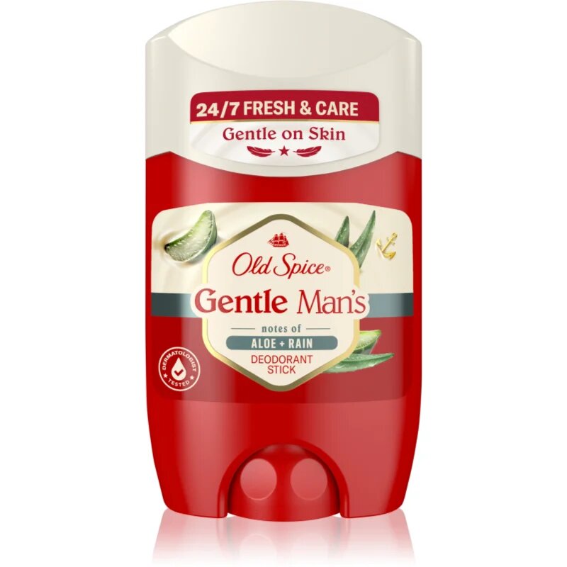 Old Spice Gentle Man's Aloe & Rain alumínium sótól mentes dezodor 50 ml
