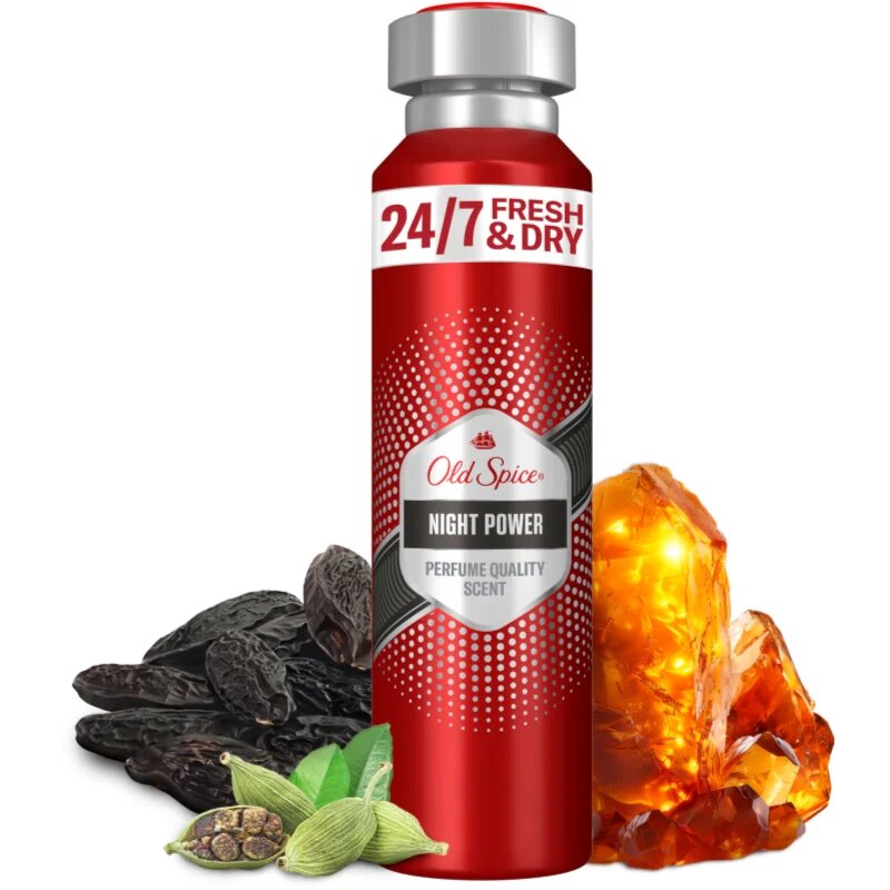 Old Spice Night Power izzadásgátló spray uraknak 150 ml
