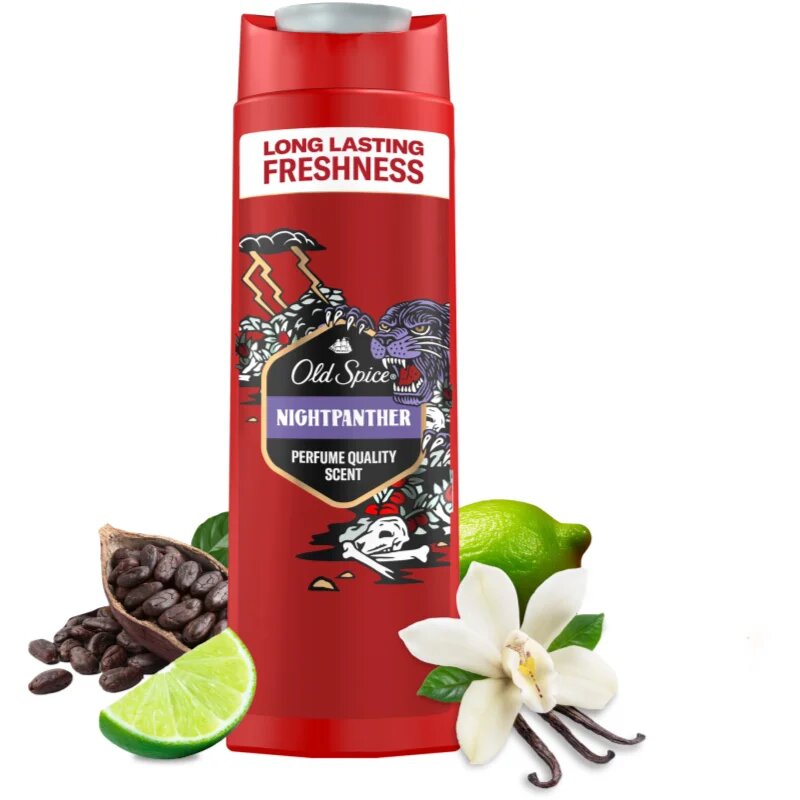 Old Spice Nightpanther fürdőgél férfiaknak 400 ml