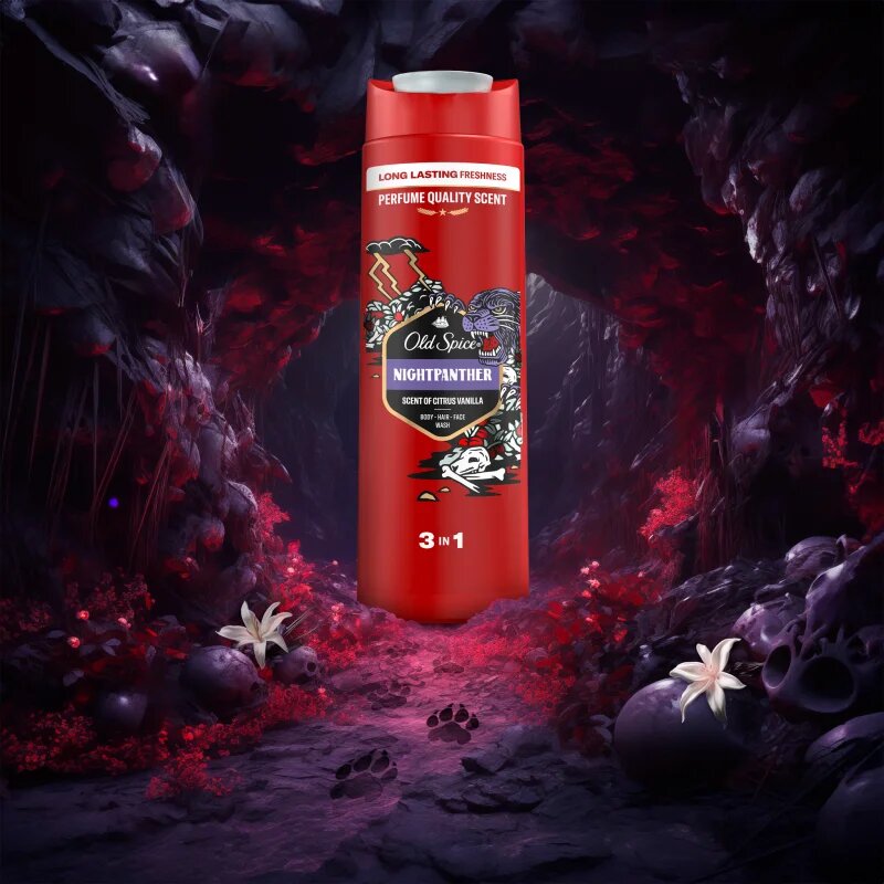 Old Spice Nightpanther fürdőgél férfiaknak 400 ml