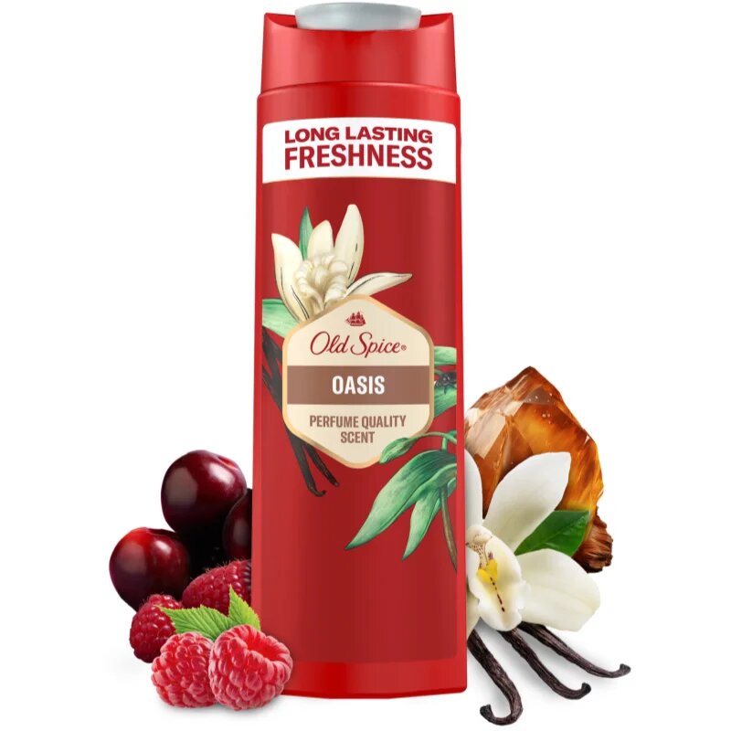Old Spice Oasis fürdőgél férfiaknak 3 az 1-ben 400 ml