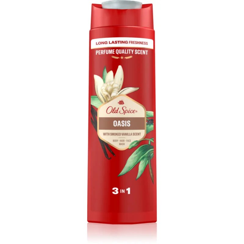Old Spice Oasis tusfürdő gél 3 az 1-ben 400 ml
