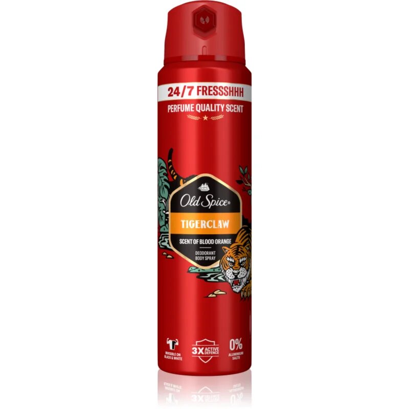Old Spice Tigerclaw dezodor és testspray 150 ml