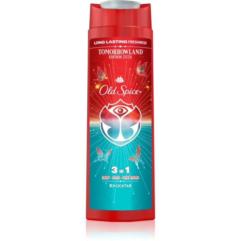 Old Spice Tomorrowland fürdőgél férfiaknak arcra testre és hajra 400 ml