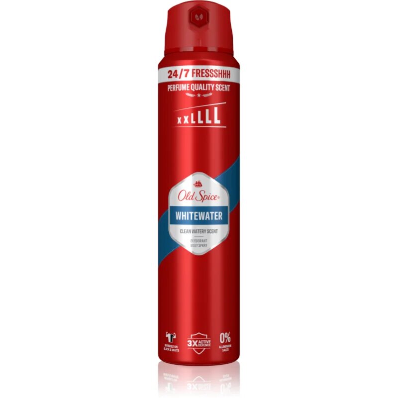 Old Spice Whitewater spray dezodor 250 ml