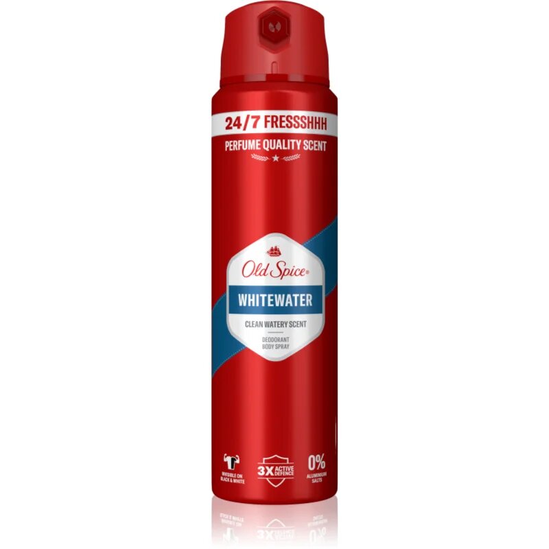 Old Spice Whitewater spray dezodor uraknak 150 ml