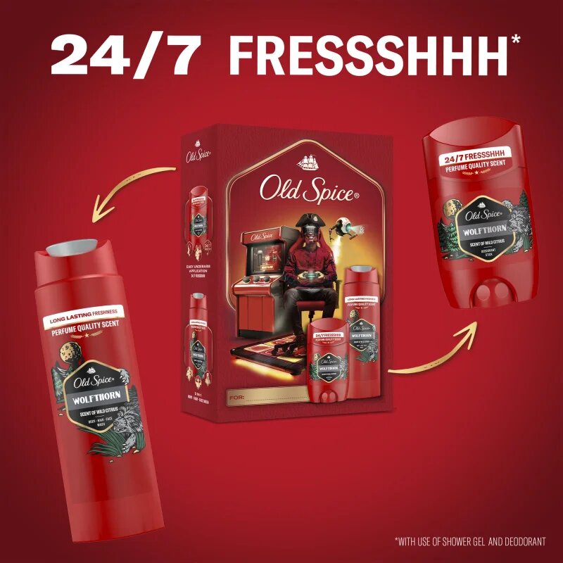 Old Spice Wolfthorn Gamer ajándékszett uraknak