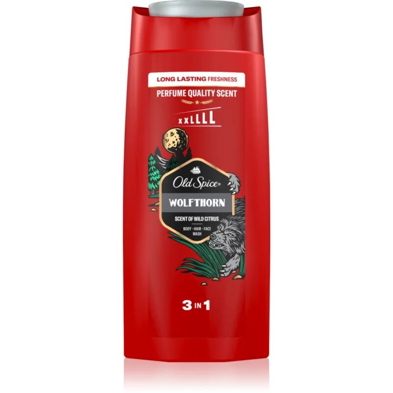 Old Spice Wolfthorn tusfürdő gél 675 ml