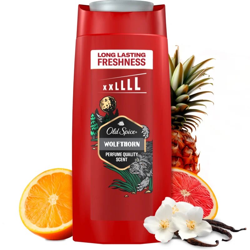 Old Spice Wolfthorn tusfürdő gél 675 ml