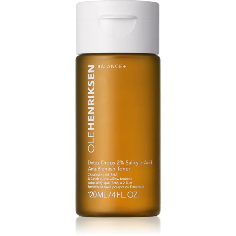 OLEHENRIKSEN Balance+ Detox Drops 2% Salicylic Acid Toner arctonikum szalicilsavval 120 ml
