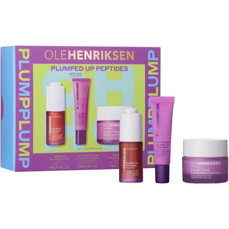 OLEHENRIKSEN Plumped Up Peptides arcápoló szett