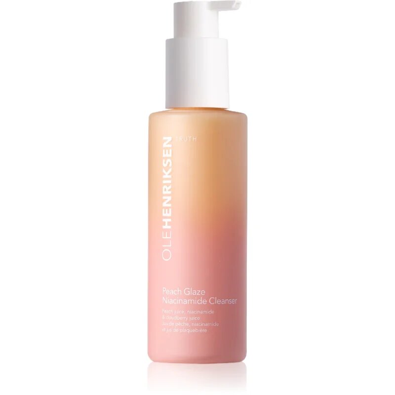 OLEHENRIKSEN Truth Peach Glaze Glow Niacinamide Cleanser tisztító habzó gél élénk és hidratált bőr 150 ml