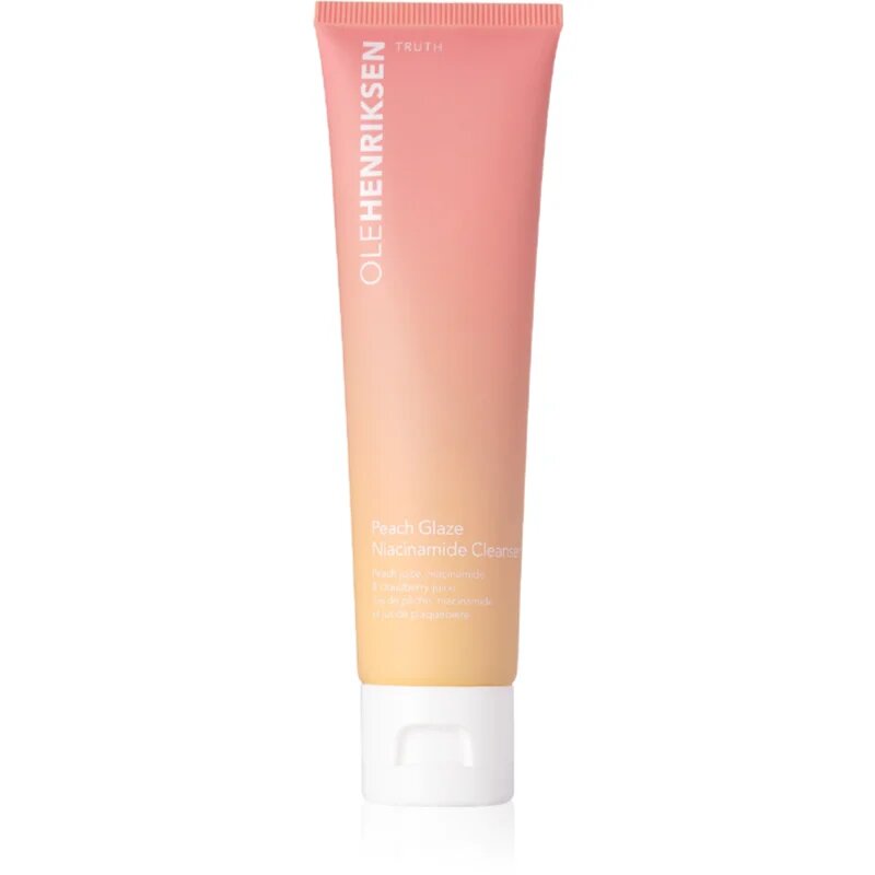 OLEHENRIKSEN Truth Peach Glaze Glow Niacinamide Cleanser tisztító habzó gél élénk és hidratált bőr 60 ml