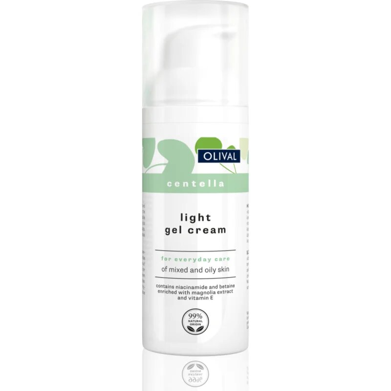 Olival Centella gyengéd géles krém kombinált és zsíros bőrre 50 ml
