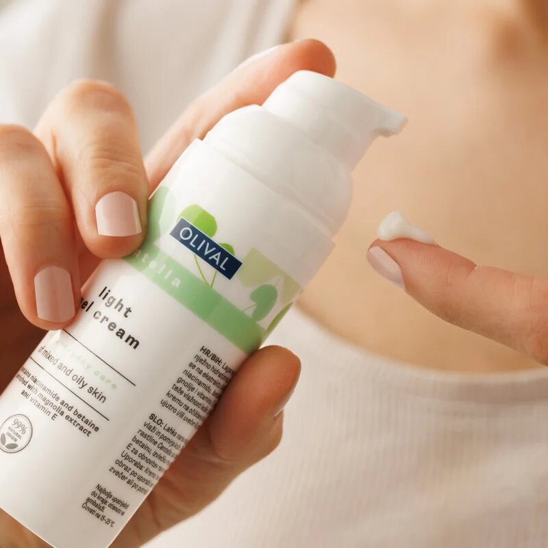 Olival Centella gyengéd géles krém kombinált és zsíros bőrre 50 ml