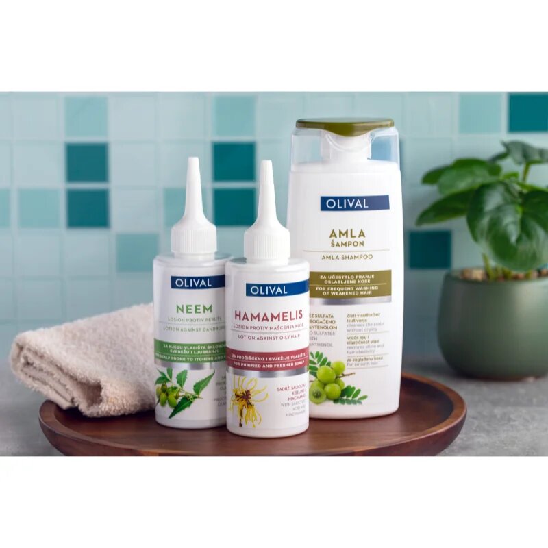 Olival Hamamelis könnyű szérum zsíros hajra és fejbőrre 150 ml
