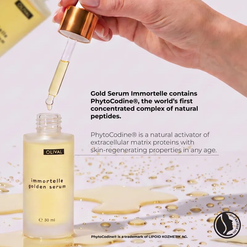 Olival Immortelle Golden Serum revitalizáló szérum a bőröregedés ellen 30 ml
