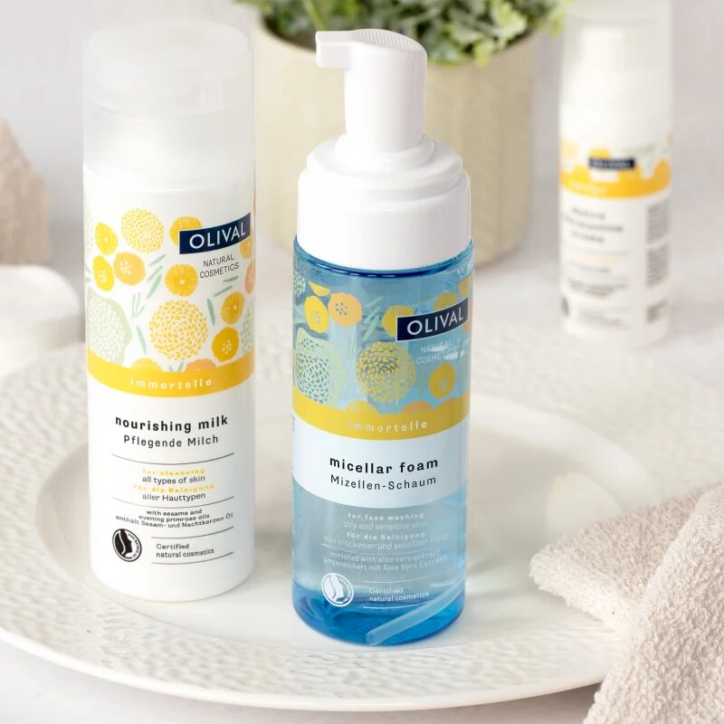 Olival Immortelle Micellar Foam tisztító hab az arcra 175 ml