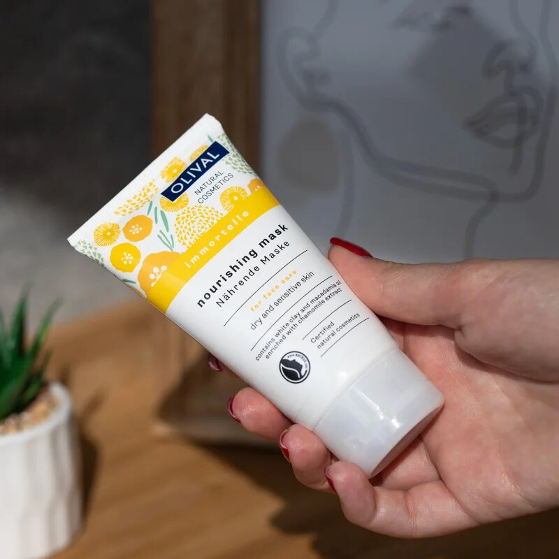 Olival Immortelle Nourishing Mask tápláló maszk az érzékeny száraz bőrre 75 ml