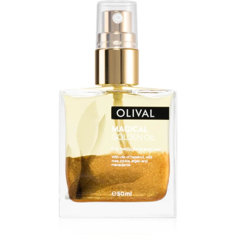Olival Magical Gloden Oil multifunkciós csillogó olaj arcra testre és hajra 50 ml