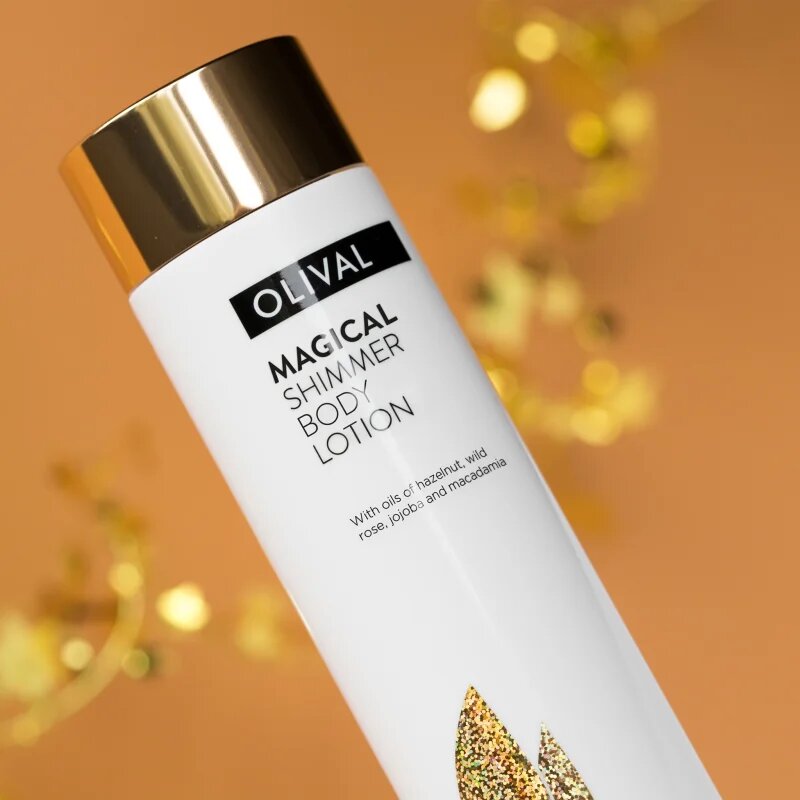 Olival Magical Shimmer testápoló tej csillámporral 200 ml