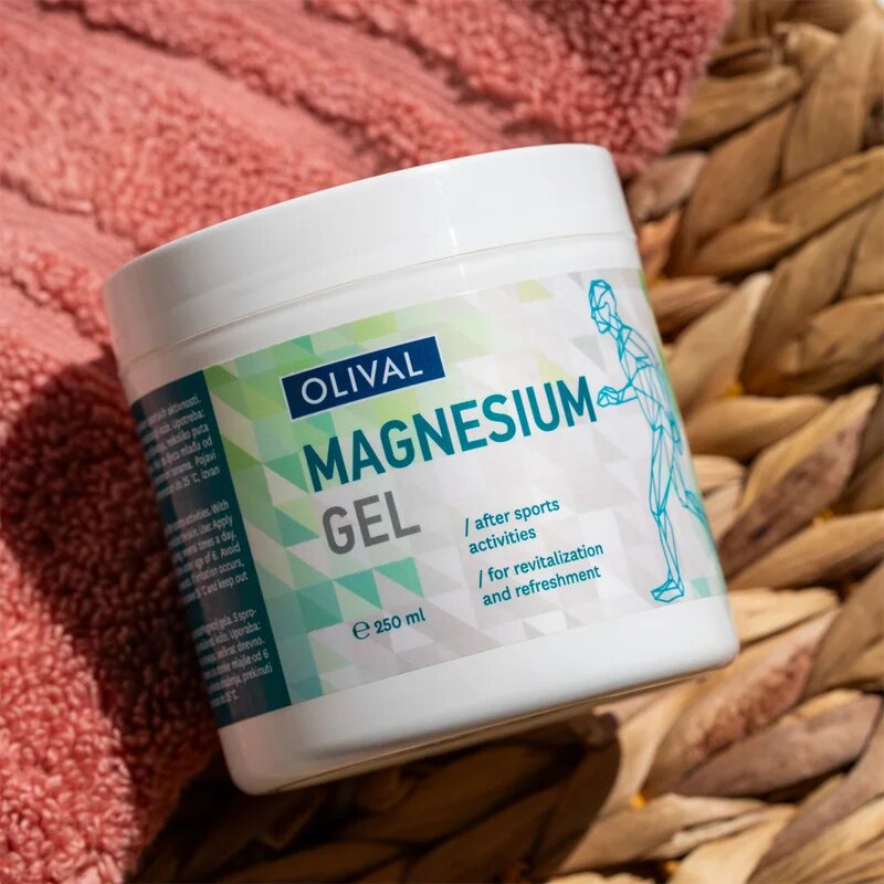 Olival Magnesium hűsítő masszázs gél 250 ml