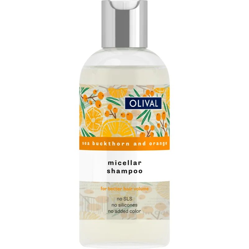 Olival Micellar Sea Buckthorn and Orange micellás sampon dús és fényes hajért 250 ml