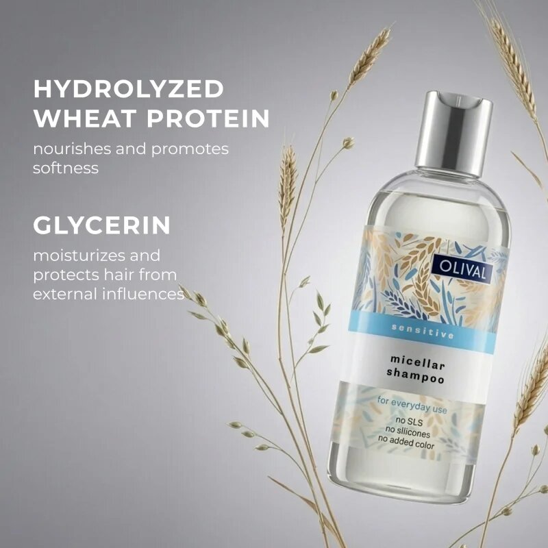 Olival Micellar Sensitive micellás sampon érzékeny fejbőrre 250 ml