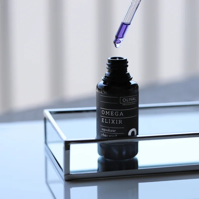 Olival Professional Omega Elixir tápláló olaj arcra arcra nyakra és dekoltázsra 30 ml
