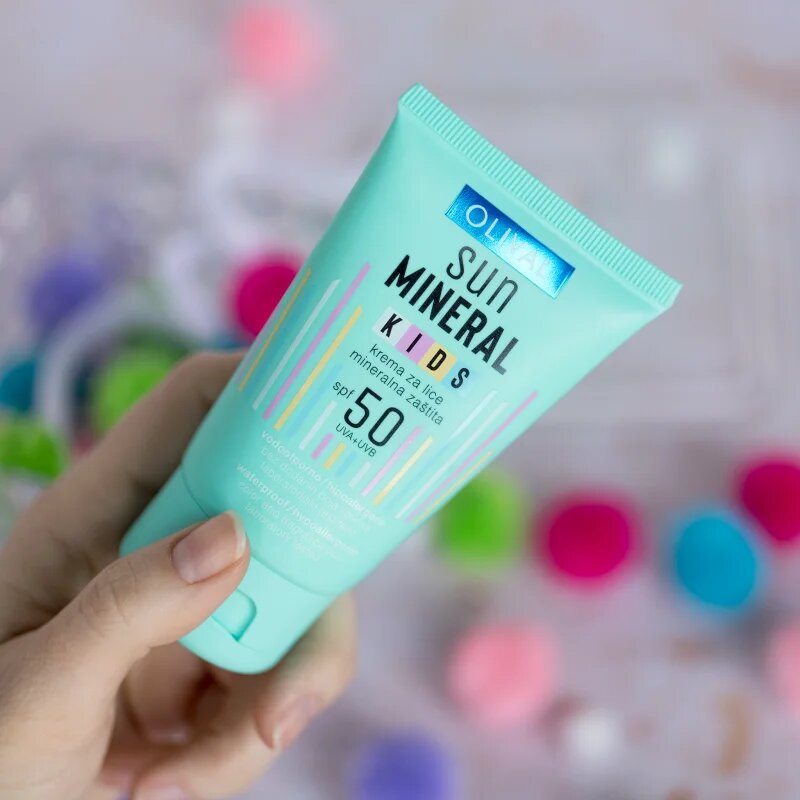 Olival Sun Mineral Kids napozókérm gyerekeknek arcra és testre SPF 50 50 ml