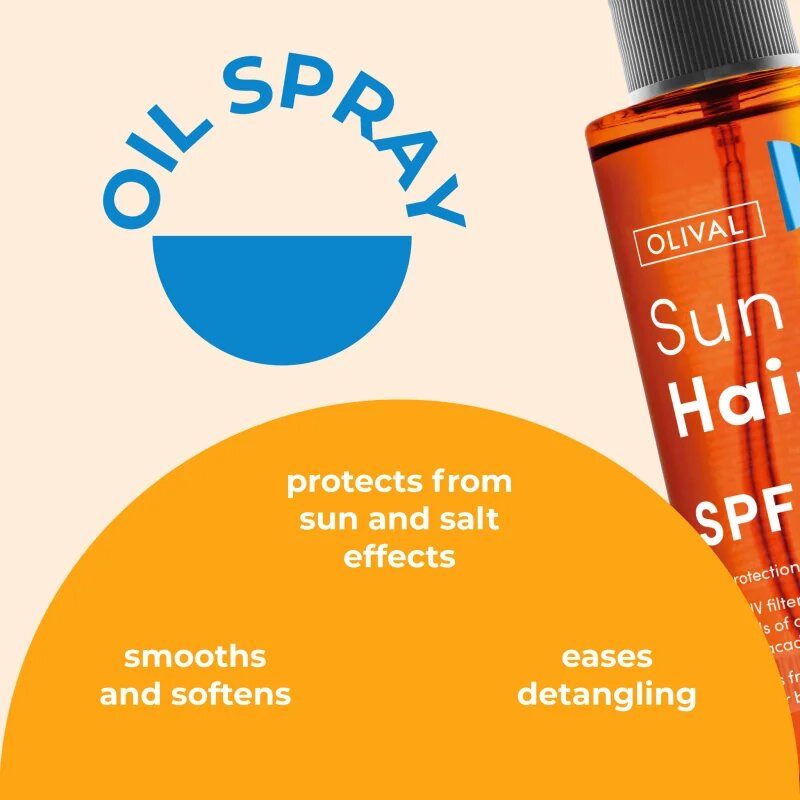 Olival Sun védő spray nap által károsult haj 100 ml